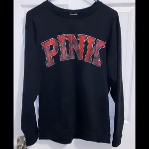 VS PINK CREWNECK SWEATER